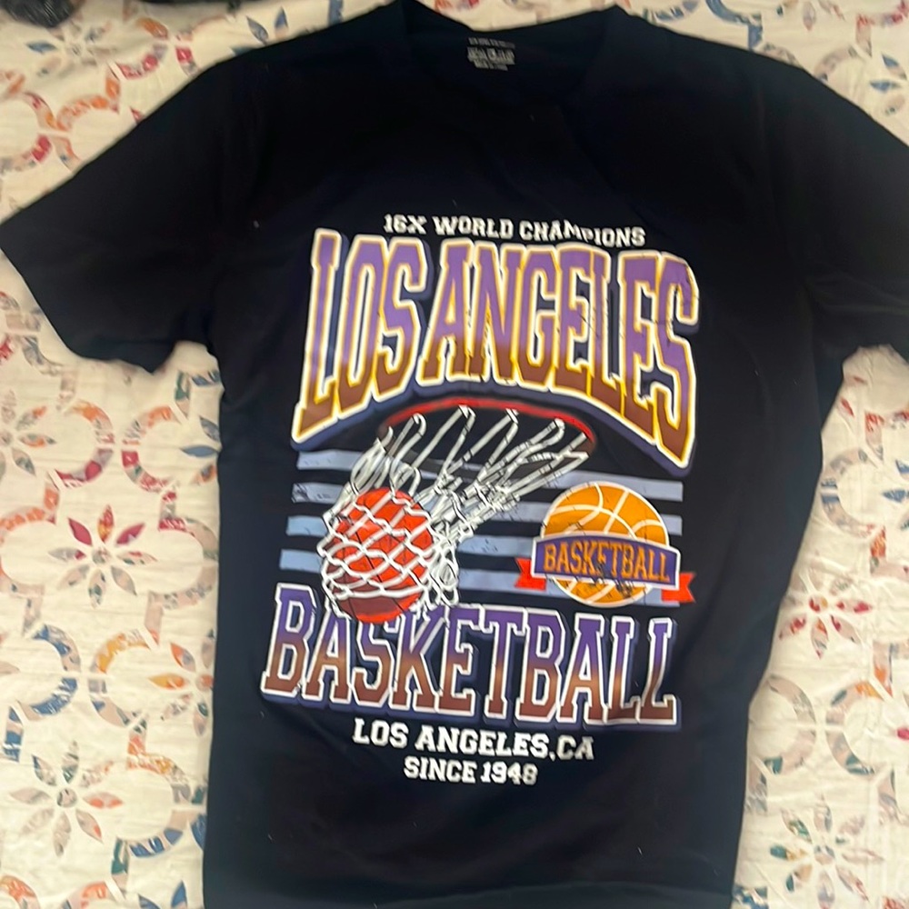 Los Angeles Black T shirt